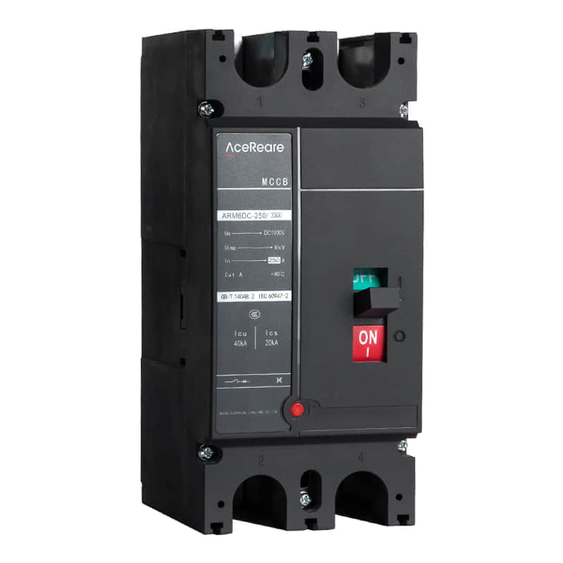 China Photovoltaic Molded Case Circuit Breaker (MCCB) Manufacturer